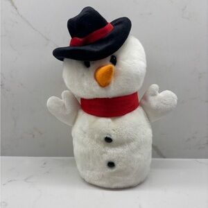 Vintage Ty Beanie Buddy 'Snowball' the Snowman (12 inch)